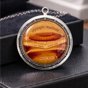 Olympic Stadium Pendant Necklace
